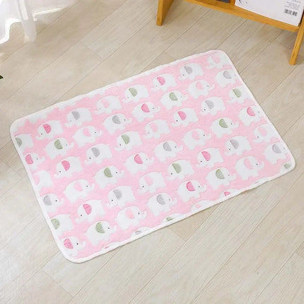 Cute Elephant Baby Blanket