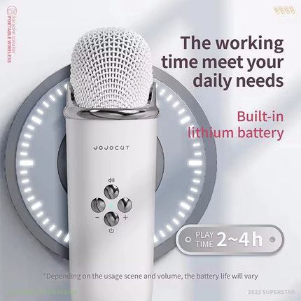 Portable Karaoke Bluetooth Speaker