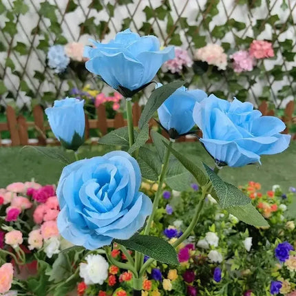 Solar Rose Flower Garden Light
