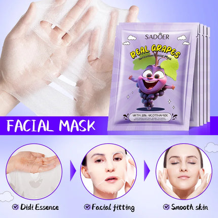 Fresh Fruit Hydrating Face Masks