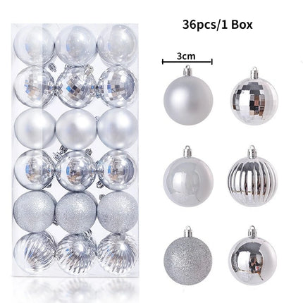Christmas Tree Baubles Ornament Set