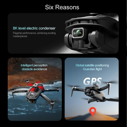 8K GPS Folding Drone