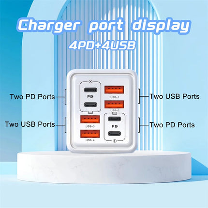 240W 8-in-1 USB-C Charger