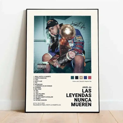 Latin Pop Music Poster