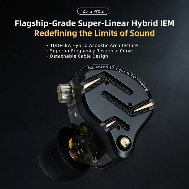 Hybrid HiFi In-Ear Earphones