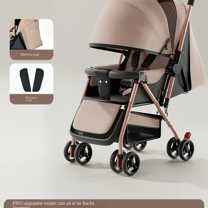 Lightweight Foldable Baby Stroller