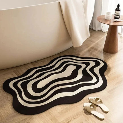 Non-Slip Diatomaceous Earth Bath Mat