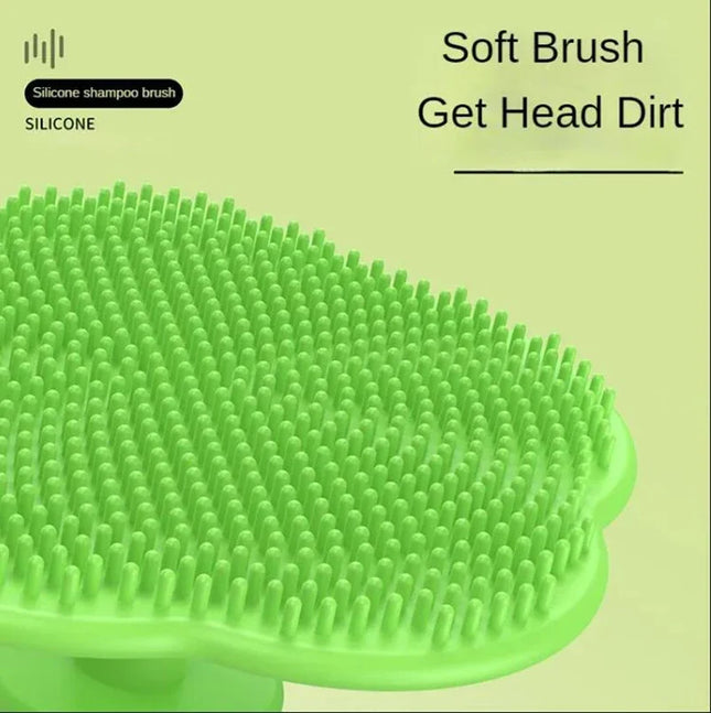 Baby Silicone Scalp Massage Brush Set