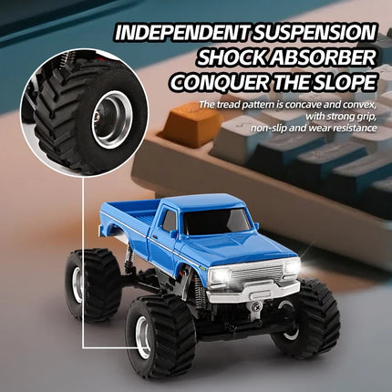1:36 Mini RC Off-Road Truck