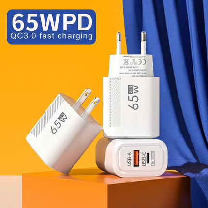 65W Dual-Port GaN Charger