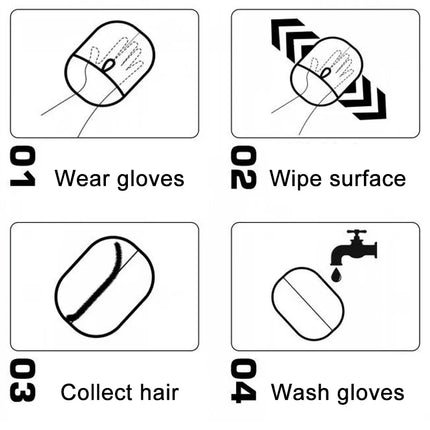 Double-Sided Pet Grooming Glove