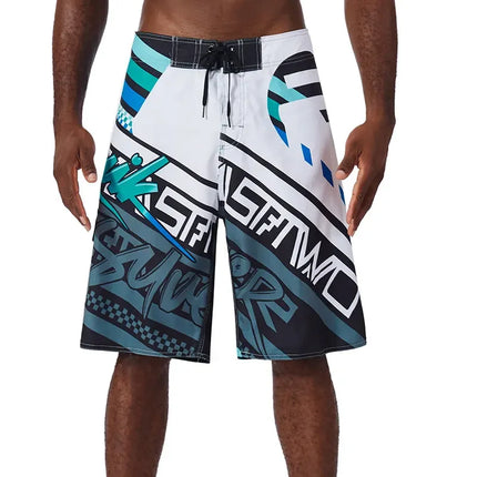 Men's Printed Beach Shorts