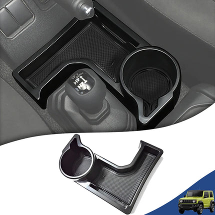 Car Gear Shift Storage Tray with Cup Holder