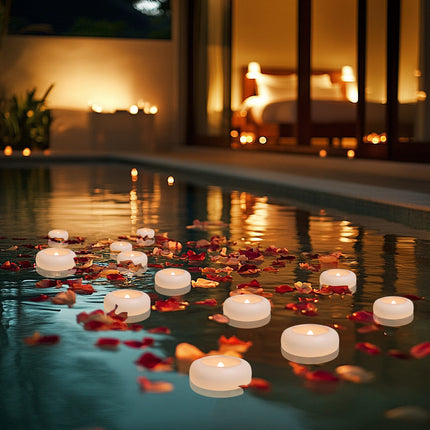 Waterproof Floating LED Tealight Candles