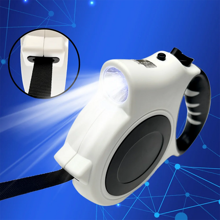 Illuminated Retractable Dog Leash
