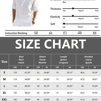 Men’s Casual Linen Shirt