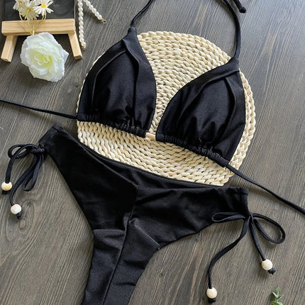 Triangle Push-Up Bikini Set