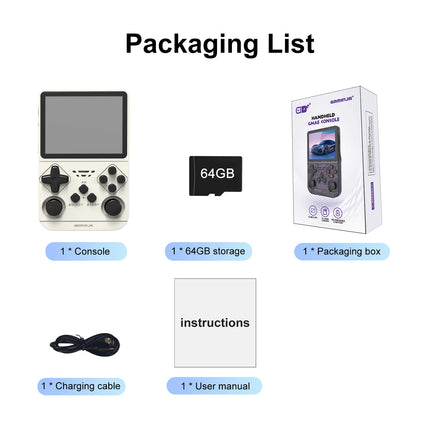 3.5-Inch Retro Handheld Game Console