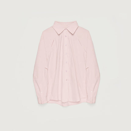Tencel Jacquard Striped Shirt Jacket