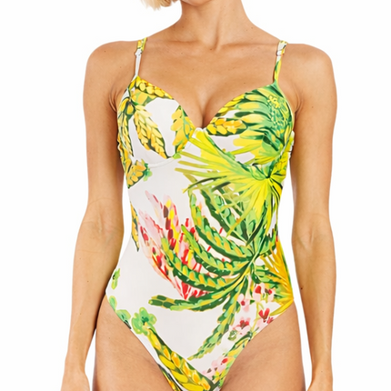 Wholesale Tropical One Piece Swimsuit | Luxury Resort Swimwear Supplier for Boutiques