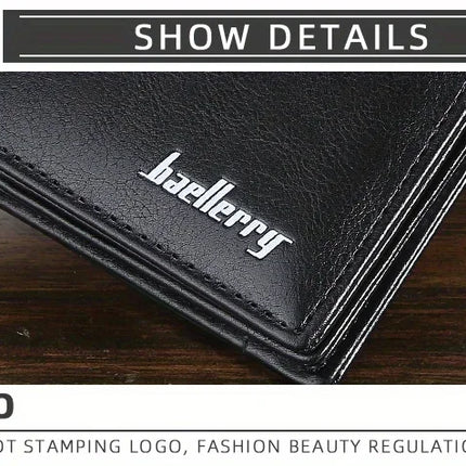 PU Leather Zipper Wallet