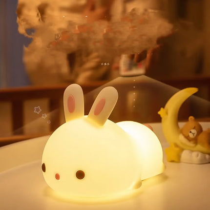 RGB Silicone Bunny Night Light