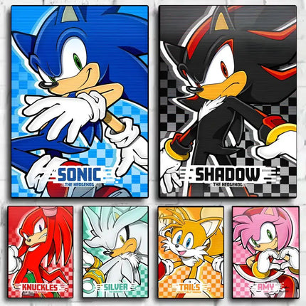 Sonic Anime Wall Poster
