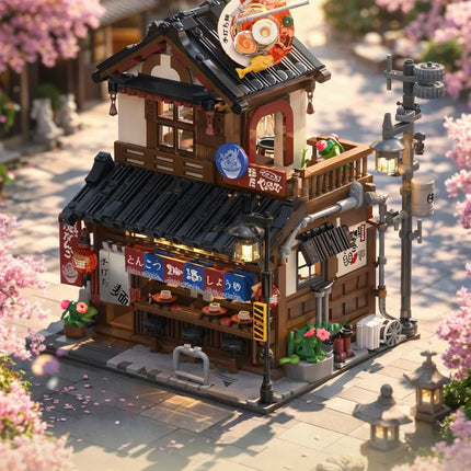 Japanese Ramen Shop Building Block Set