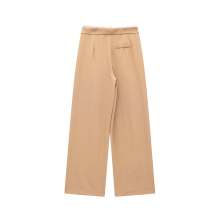 High-Waist Baggy Wide-Leg Pants