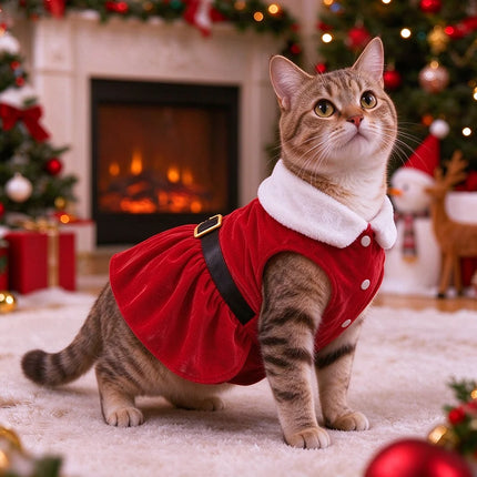 Santa Pet Costume