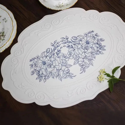 Floral Silicone Placemat