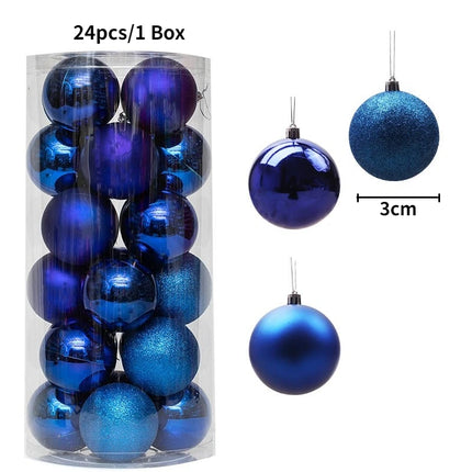 Christmas Tree Baubles Ornament Set