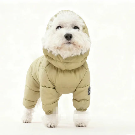 Warm Four-Legged Dog Coat
