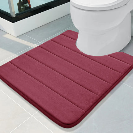 U-Shape Memory Foam Bathroom Mat