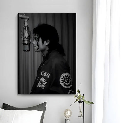 Iconic Pop Singer Wall Art Poster