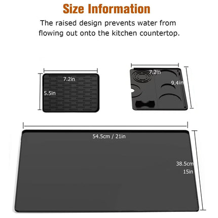 3-in-1 Silicone Coffee Maker Mat