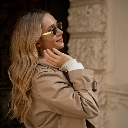 Women's Cropped Trench Jacket