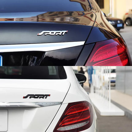 3D Chrome Car Emblem Sticker