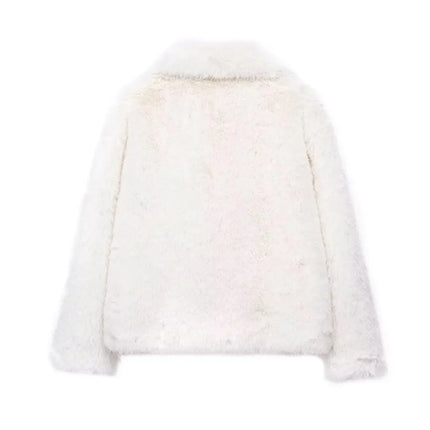 Women's Fluffy Faux Fur Coat