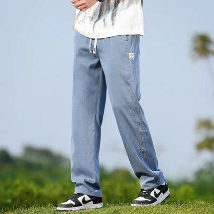 Men’s Loose Lyocell Summer Jeans