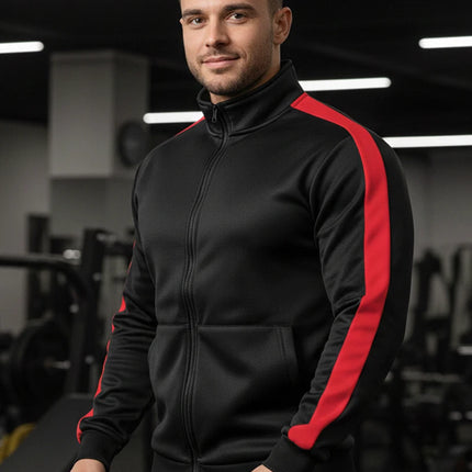 Men’s Fleece-Lined Colorblock Jacket