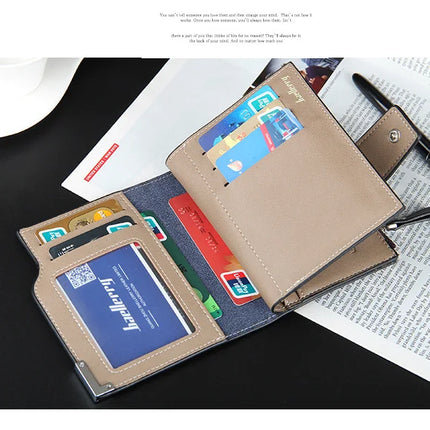 Luxury Short Zipper Wallet