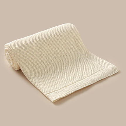 Soft Cotton Knit Baby Blanket
