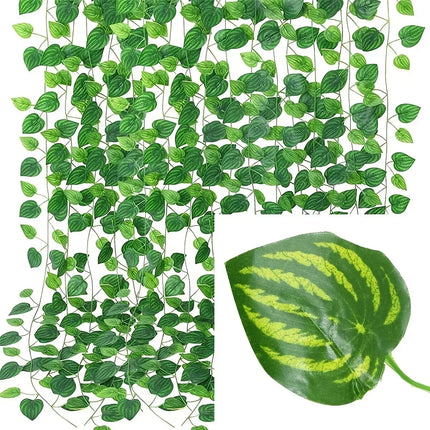 Artificial Green Ivy Leaf Hanging Garland