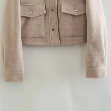 Women's Button-Up Casual Jacket