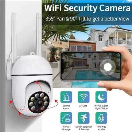 1080P Outdoor Wi-Fi PTZ Security Camera
