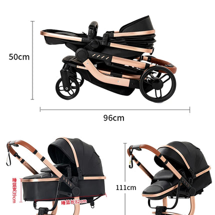 Luxury 3-in-1 Baby Travel System