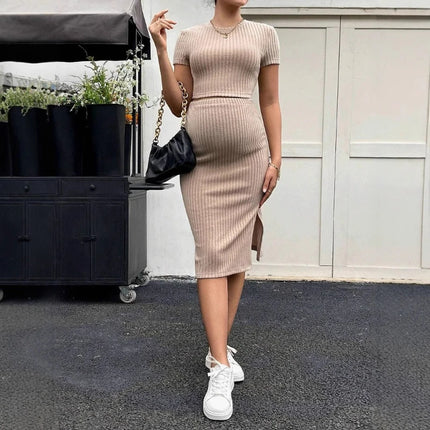 New Maternity Clothing Mid Length Slim Fit
