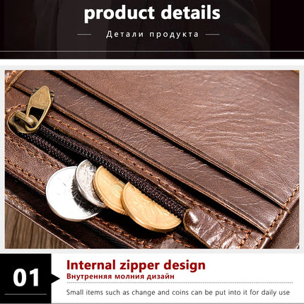 RFID Leather Wallet