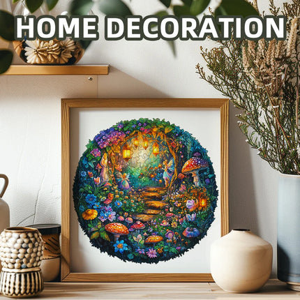 Magic Mushroom Wooden Puzzle